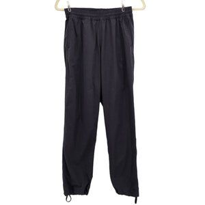 TOPO Designs Nylon Outdoor Activewear Black Crop Ankle Pants Womens Medium